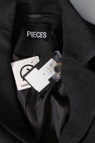 Palton de femei Pieces, Mărime XL, Culoare Gri, Preț 136,25 Lei