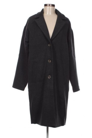 Дамско палто Pieces, Размер XL, Цвят Сив, Цена 33,79 лв.