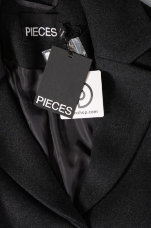 Dámsky kabát  Pieces, Veľkosť XS, Farba Sivá, Cena  20,23 €