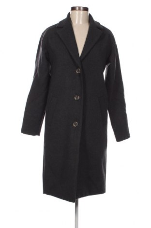 Дамско палто Pieces, Размер XS, Цвят Сив, Цена 33,79 лв.