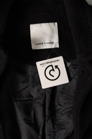 Γυναικείο παλτό Samsoe & Samsoe, Μέγεθος XL, Χρώμα Μαύρο, Τιμή 56,27 €