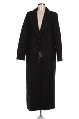 Γυναικείο παλτό TWINSET, Μέγεθος XL, Χρώμα Μαύρο, Τιμή 179,07 €