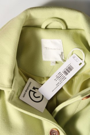 Дамско палто Tamaris, Размер S, Цвят Зелен, Цена 85,00 лв.