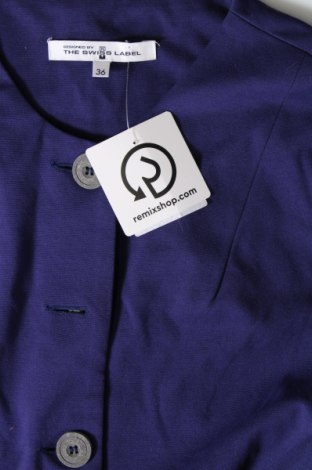 Дамско палто The Swiss Label, Размер S, Цвят Син, Цена 21,08 лв.