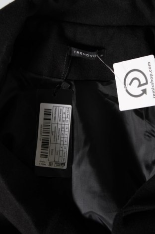 Dámsky kabát  Trendyol, Veľkosť S, Farba Čierna, Cena  34,10 €