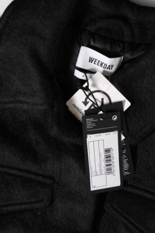 Γυναικείο παλτό Weekday, Μέγεθος S, Χρώμα Μαύρο, Τιμή 17,72 €