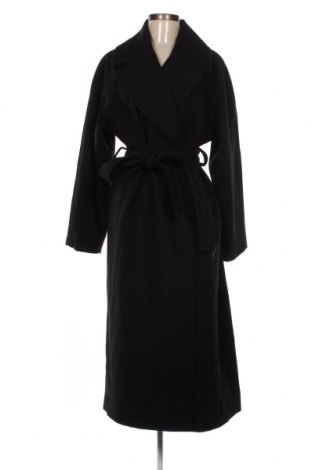 Γυναικείο παλτό Weekday, Μέγεθος M, Χρώμα Μαύρο, Τιμή 98,45 €