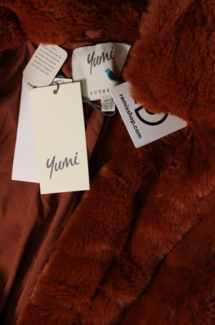 Γυναικείο παλτό Yumi, Μέγεθος M, Χρώμα Πορτοκαλί, Τιμή 27,06 €