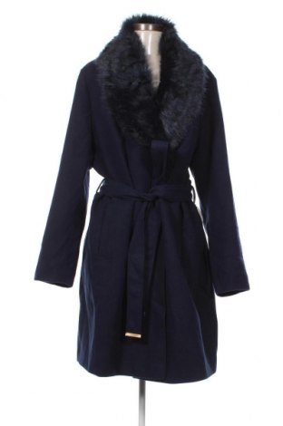 Дамско палто Yumi, Размер XL, Цвят Син, Цена 189,00 лв.
