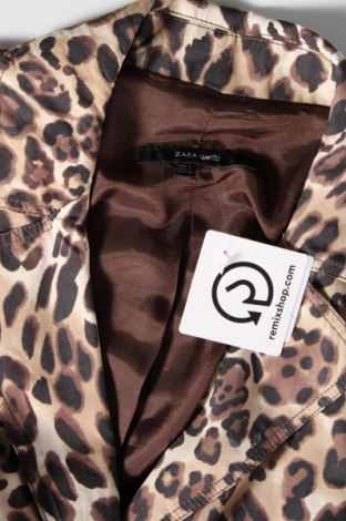 Dámsky kabát  Zara, Veľkosť L, Farba Viacfarebná, Cena  19,95 €