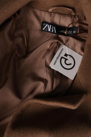 Γυναικείο παλτό Zara, Μέγεθος M, Χρώμα Καφέ, Τιμή 30,31 €