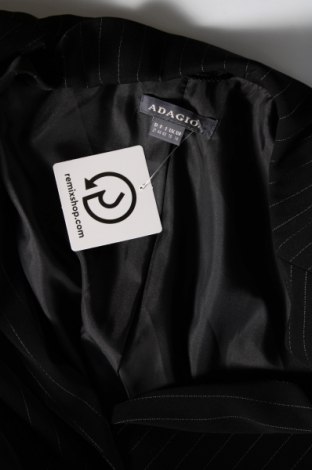 Γυναικείο σακάκι Adagio, Μέγεθος M, Χρώμα Μαύρο, Τιμή 12,61 €