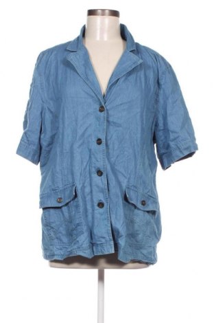 Γυναικείο σακάκι Canda, Μέγεθος XXL, Χρώμα Μπλέ, Τιμή 21,78 €