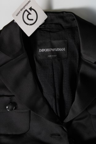 Дамско сако Emporio Armani, Размер S, Цвят Черен, Цена 216,32 лв.