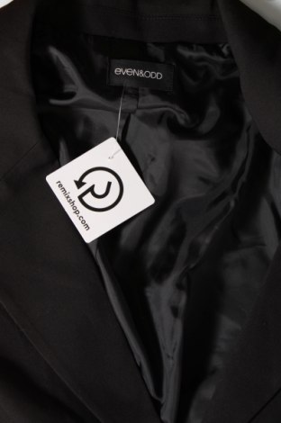 Γυναικείο σακάκι Even&Odd, Μέγεθος L, Χρώμα Μαύρο, Τιμή 28,14 €