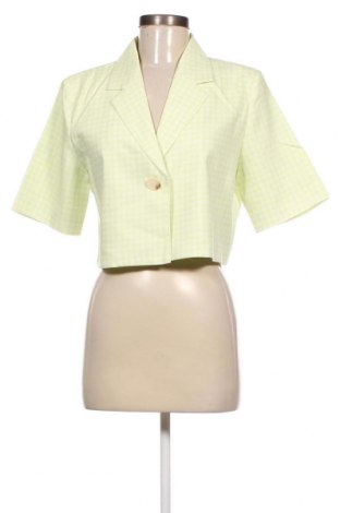 Γυναικείο σακάκι Jennyfer, Μέγεθος L, Χρώμα Πράσινο, Τιμή 20,93 €