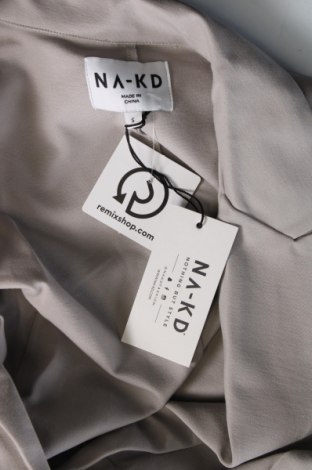 Γυναικείο σακάκι NA-KD, Μέγεθος S, Χρώμα Γκρί, Τιμή 21,94 €