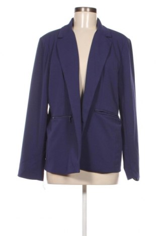 Γυναικείο σακάκι ONLY Carmakoma, Μέγεθος XL, Χρώμα Μπλέ, Τιμή 22,83 €