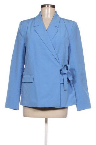 Γυναικείο σακάκι Pieces, Μέγεθος M, Χρώμα Μπλέ, Τιμή 26,63 €