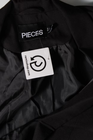 Γυναικείο σακάκι Pieces, Μέγεθος L, Χρώμα Μαύρο, Τιμή 42,27 €