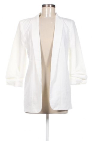 Γυναικείο σακάκι Pieces, Μέγεθος M, Χρώμα Λευκό, Τιμή 20,29 €