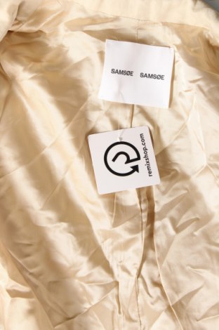 Γυναικείο σακάκι Samsoe & Samsoe, Μέγεθος S, Χρώμα  Μπέζ, Τιμή 18,63 €