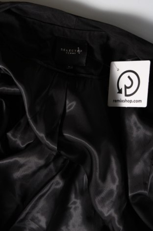 Γυναικείο σακάκι Selected, Μέγεθος L, Χρώμα Μαύρο, Τιμή 41,51 €