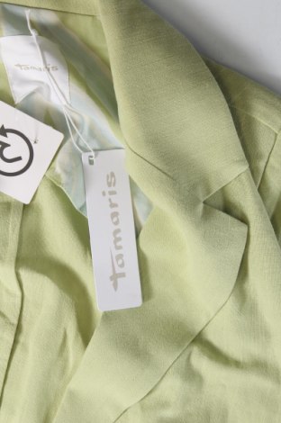 Γυναικείο σακάκι Tamaris, Μέγεθος M, Χρώμα Πράσινο, Τιμή 17,29 €