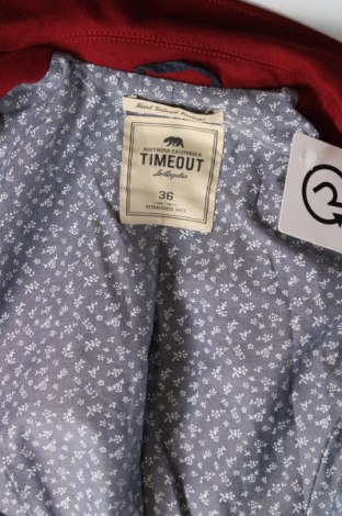 Γυναικείο σακάκι Timeout, Μέγεθος S, Χρώμα Κόκκινο, Τιμή 12,53 €