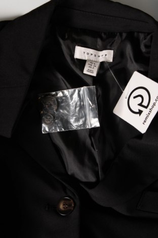 Γυναικείο σακάκι Topshop, Μέγεθος XS, Χρώμα Μαύρο, Τιμή 18,62 €