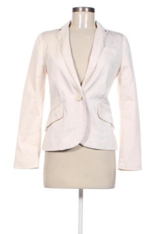 Дамско сако Zara, Размер M, Цвят Екрю, Цена 59,57 лв.