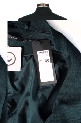 Дамско сако Zero, Размер S, Цвят Зелен, Цена 60,63 лв.