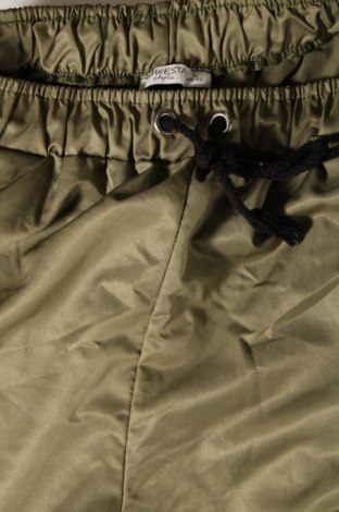 Γυναικείο αθλητικό παντελόνι, Μέγεθος L, Χρώμα Πράσινο, Τιμή 8,01 €