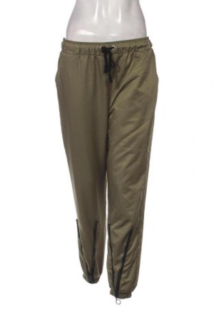 Pantaloni trening de femei, Mărime L, Culoare Verde, Preț 39,95 Lei