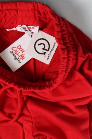 Γυναικείο αθλητικό παντελόνι Jennyfer, Μέγεθος XS, Χρώμα Κόκκινο, Τιμή 3,56 €