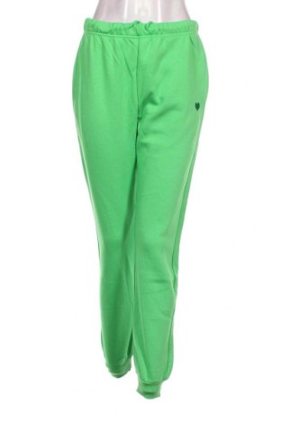 Pantaloni trening de femei Pieces, Mărime M, Culoare Verde, Preț 67,11 Lei