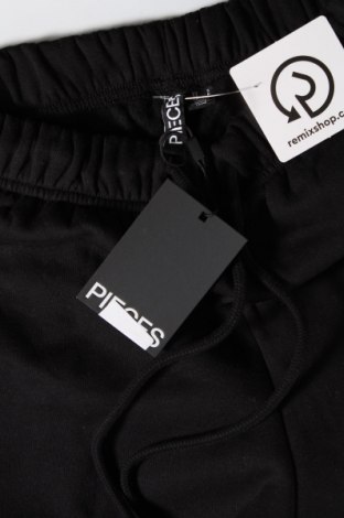 Γυναικείο αθλητικό παντελόνι Pieces, Μέγεθος S, Χρώμα Μαύρο, Τιμή 8,66 €
