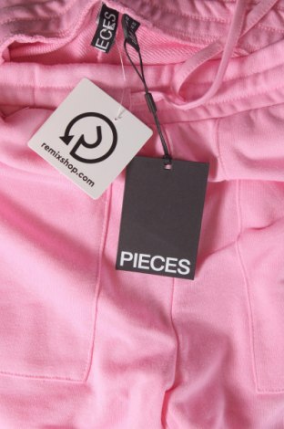 Γυναικείο αθλητικό παντελόνι Pieces, Μέγεθος XS, Χρώμα Ρόζ , Τιμή 20,62 €