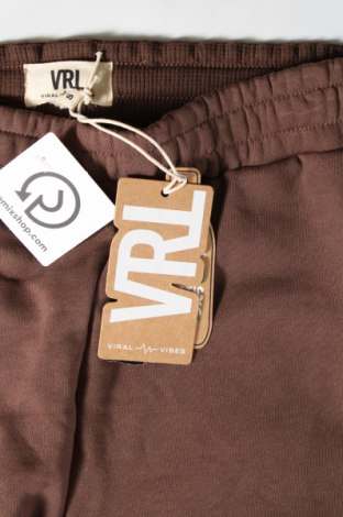 Γυναικείο αθλητικό παντελόνι Viral Vibes, Μέγεθος S, Χρώμα Καφέ, Τιμή 7,48 €