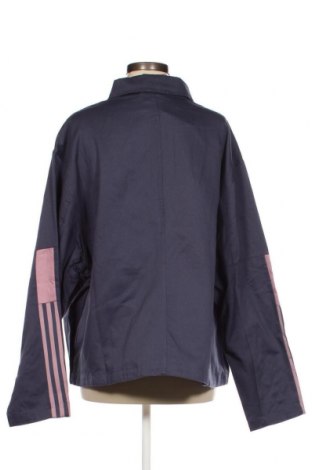 Γυναικείο μπουφάν Adidas, Μέγεθος 3XL, Χρώμα Μπλέ, Τιμή 52,32 €