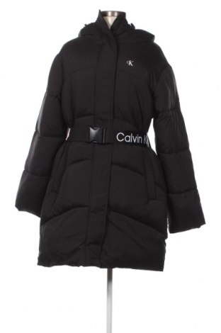 Дамско яке Calvin Klein Jeans, Размер M, Цвят Черен, Цена 188,10 лв.