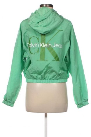Γυναικείο μπουφάν Calvin Klein Jeans, Μέγεθος XS, Χρώμα Πράσινο, Τιμή 84,43 €