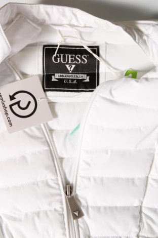 Γυναικείο μπουφάν Guess, Μέγεθος XL, Χρώμα Λευκό, Τιμή 126,80 €