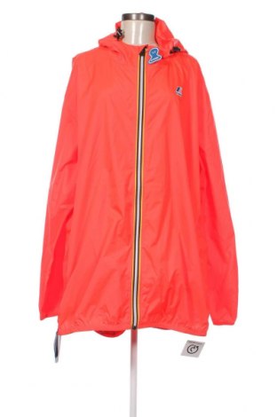 Damenjacke K-Way, Größe 5XL, Farbe Orange, Preis 82,21 €