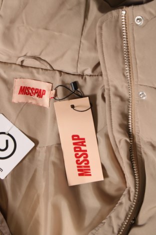 Γυναικείο μπουφάν Misspap, Μέγεθος L, Χρώμα  Μπέζ, Τιμή 17,43 €