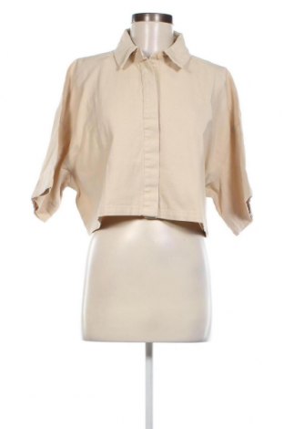Γυναικείο μπουφάν Monki, Μέγεθος XL, Χρώμα  Μπέζ, Τιμή 16,46 €