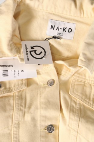 Dámska bunda  NA-KD, Veľkosť S, Farba Žltá, Cena  16,83 €