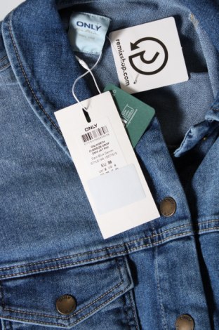 Γυναικείο μπουφάν ONLY, Μέγεθος S, Χρώμα Μπλέ, Τιμή 19,28 €