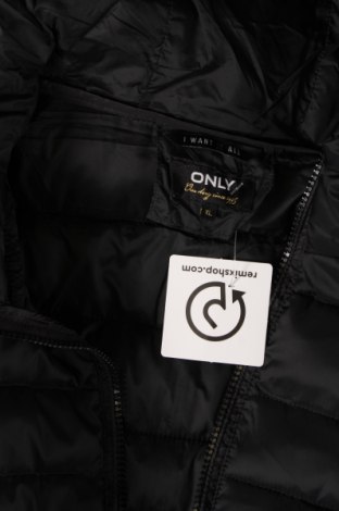 Γυναικείο μπουφάν ONLY, Μέγεθος XL, Χρώμα Μαύρο, Τιμή 24,94 €