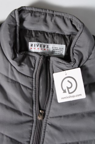 Γυναικείο μπουφάν Rivers, Μέγεθος L, Χρώμα Μπλέ, Τιμή 6,14 €